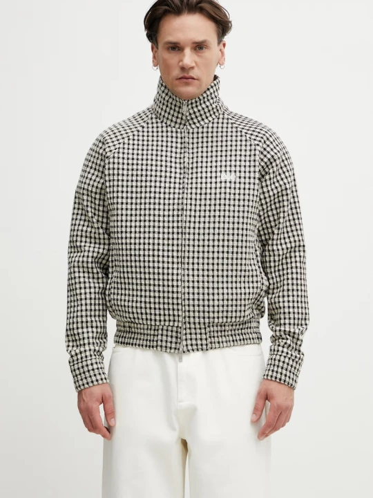 Zdjęcie produktu RHUDE Gingham Hamptons kurtka przejściowa męska z wełną