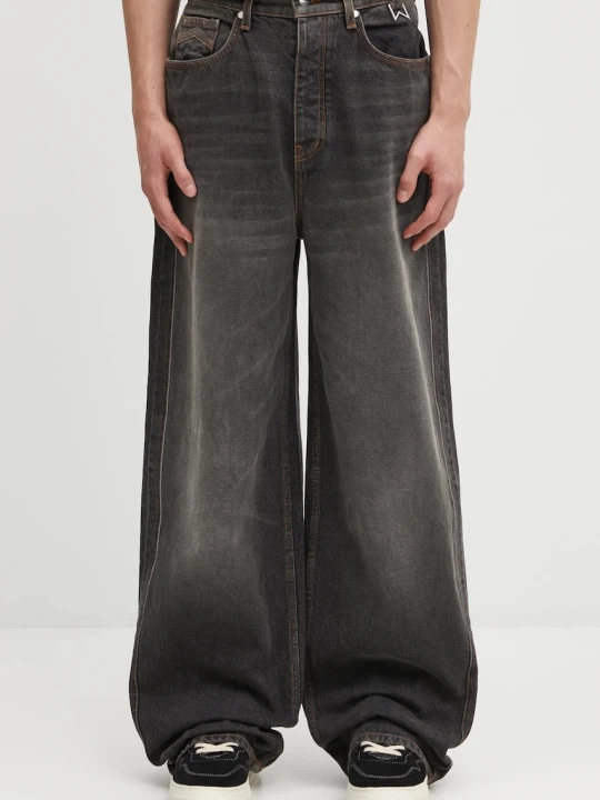 Zdjęcie produktu RHUDE jeansy Wide Leg Traxedo