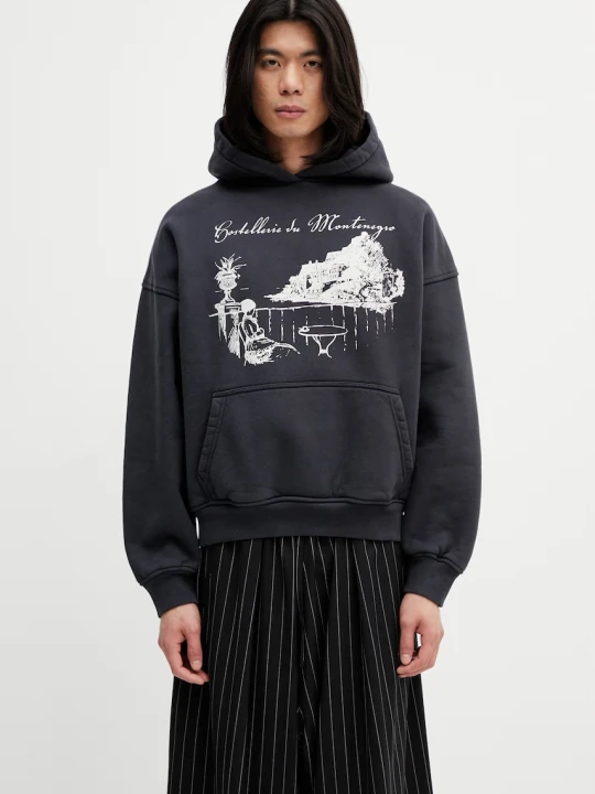 Zdjęcie produktu RHUDE Montenegro Morada bluza bawełniana męska