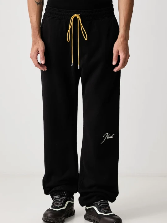 Zdjęcie produktu RHUDE spodnie dresowe bawełniane męskie