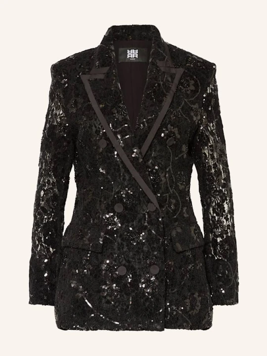 Zdjęcie produktu Riani Elegancka Marynarka Z Cekinami schwarz CZARNY