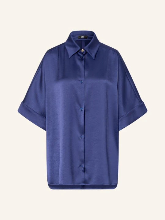 Zdjęcie produktu Riani Bluzka W Stylu Oversize Z Satyny blau NIEBIESKI