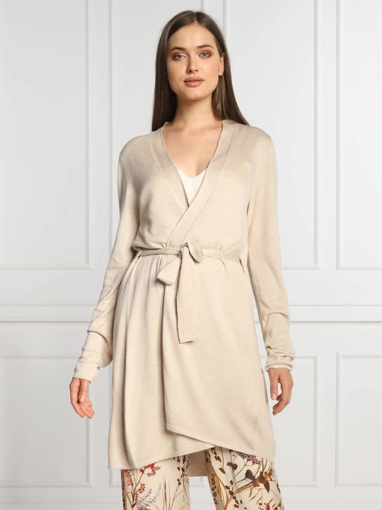 Zdjęcie produktu RIANI Kardigan | Relaxed fit | z dodatkiem wełny beżowy