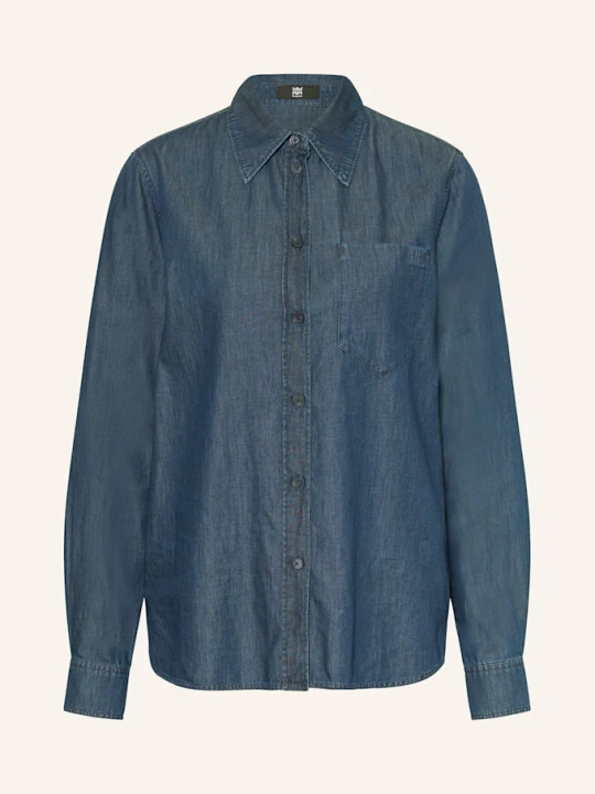 Zdjęcie produktu Riani Bluzka Koszulowa W Stylu Jeansowym blau 493 dark blue used