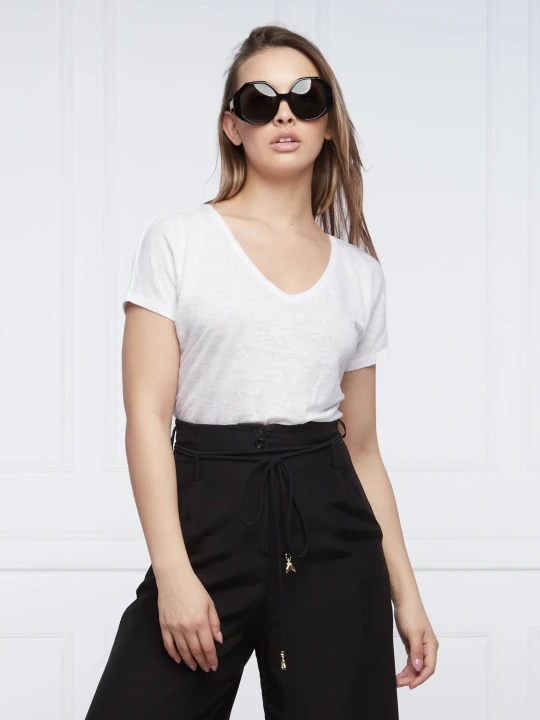 Zdjęcie produktu RIANI Lniana bluza | Regular Fit biały