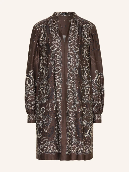 Zdjęcie produktu Riani Satynowa Sukienka braun brązowy