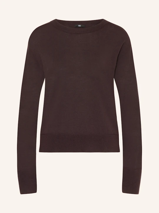 Zdjęcie produktu Riani Sweter Z Wełny Merino rot CIEMNOBRĄZOWY