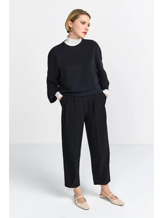 Zdjęcie produktu Rich & Royal Bluza w kolorze czarnym rozmiar: XL