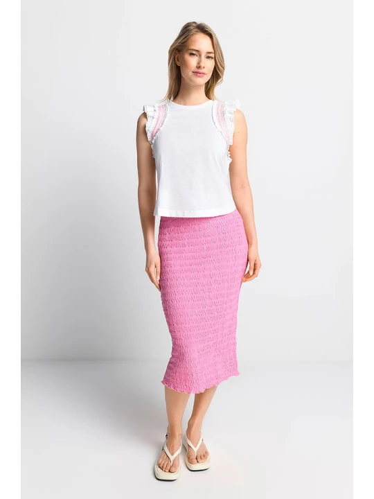 Zdjęcie produktu Rich & Royal Bluzka w kolorze białym rozmiar: XL