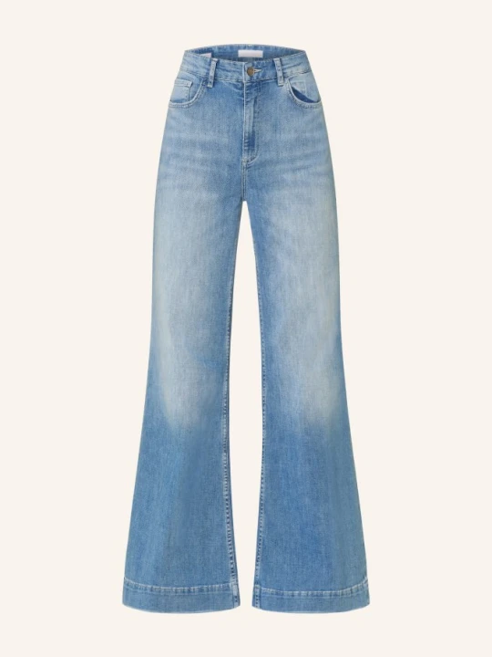 Zdjęcie produktu Rich & Royal Dżinsy Z Szerokimi Nogawkami blau 700 DENIM BLUE