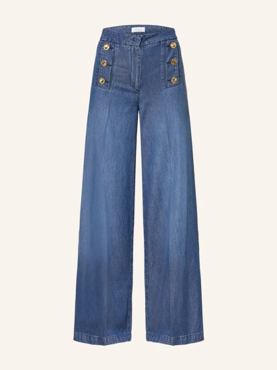 Zdjęcie produktu Rich & Royal Dżinsy Z Szerokimi Nogawkami blau 700 DENIM BLUE
