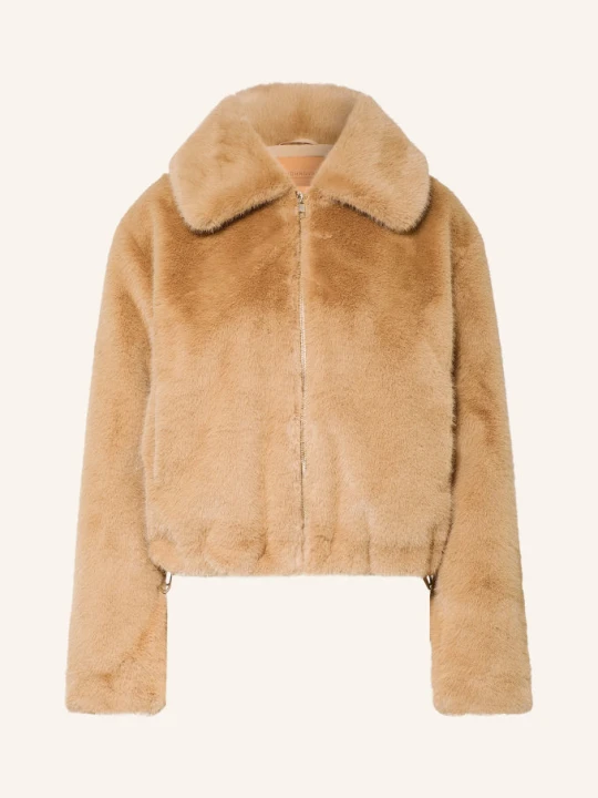 Zdjęcie produktu Rich & Royal Kurtka Ze Sztucznego Futra beige