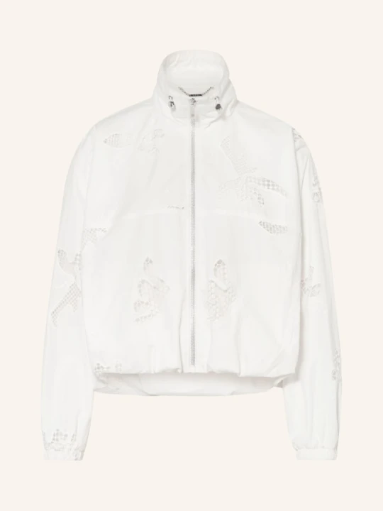 Zdjęcie produktu Rich & Royal Oversizedowa Bluza Z Dziurkami weiss BIAŁY