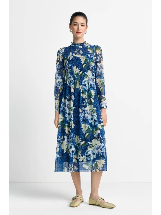 Zdjęcie produktu Rich & Royal Sukienka w kolorze niebiesko-zielonym rozmiar: XL