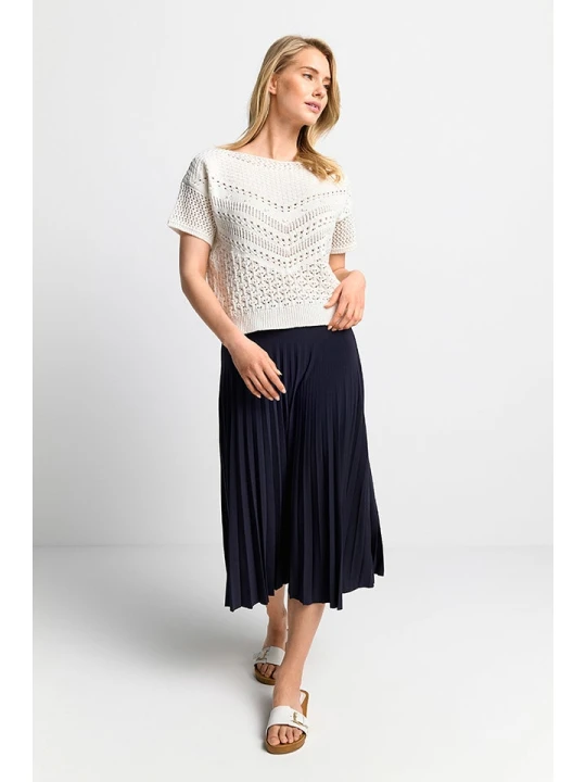 Zdjęcie produktu Rich & Royal Sweter w kolorze kremowym rozmiar: XL