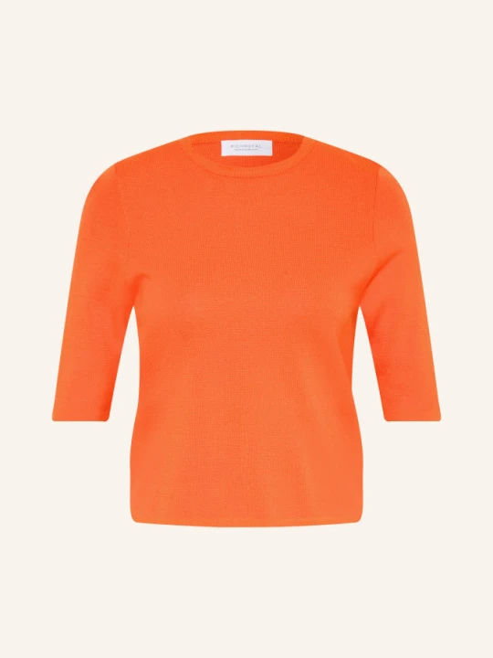 Zdjęcie produktu Rich & Royal Sweter Z Dzianiny orange