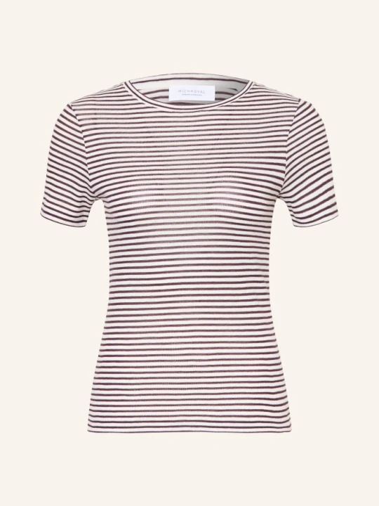 Zdjęcie produktu Rich & Royal T-Shirt Z Brokatową Przędzą lila niebieski