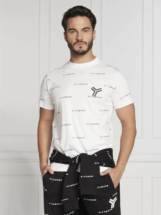 Zdjęcie produktu RICHMOND SPORT T-shirt ARWEN | Regular Fit biały