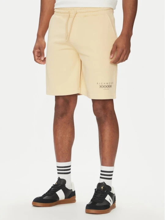 Zdjęcie produktu Richmond X Szorty sportowe UMP25007BE Beżowy Regular Fit