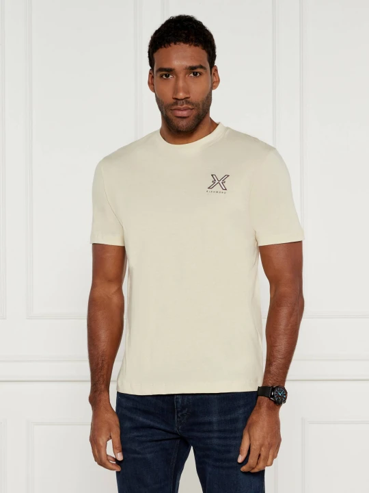 Zdjęcie produktu Richmond X T-shirt ARNADO | Regular Fit kremowy