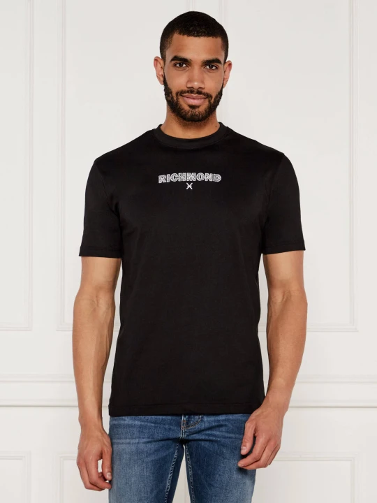 Zdjęcie produktu Richmond X T-shirt CAUSENI | Slim Fit czarny