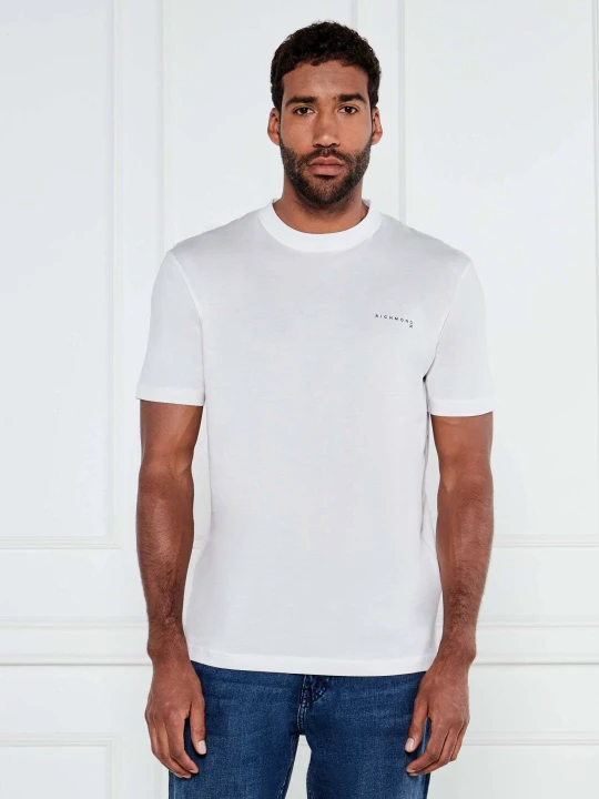 Zdjęcie produktu Richmond X T-shirt DIASSA | Regular Fit | pima biały
