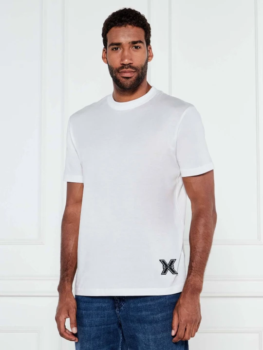 Zdjęcie produktu Richmond X T-shirt GOLLID | Regular Fit | pima biały