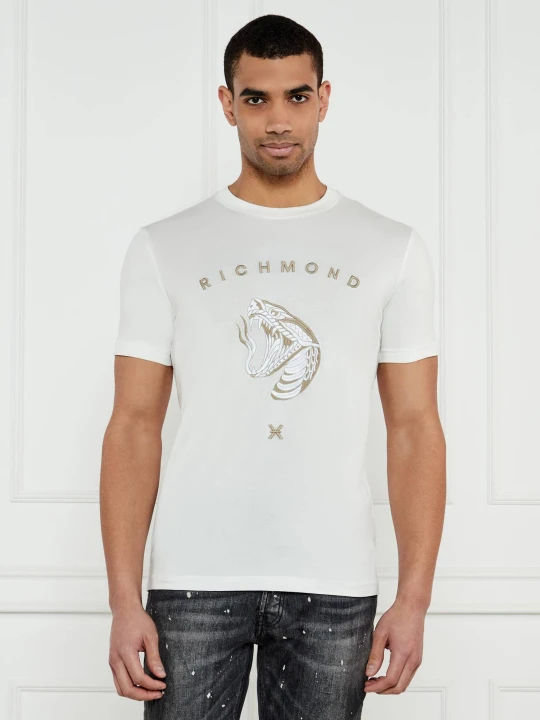 Zdjęcie produktu Richmond X T-shirt NEUMAN | Regular Fit ecru