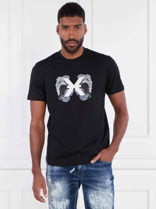 Zdjęcie produktu Richmond X T-shirt OLINARI | Regular Fit czarny