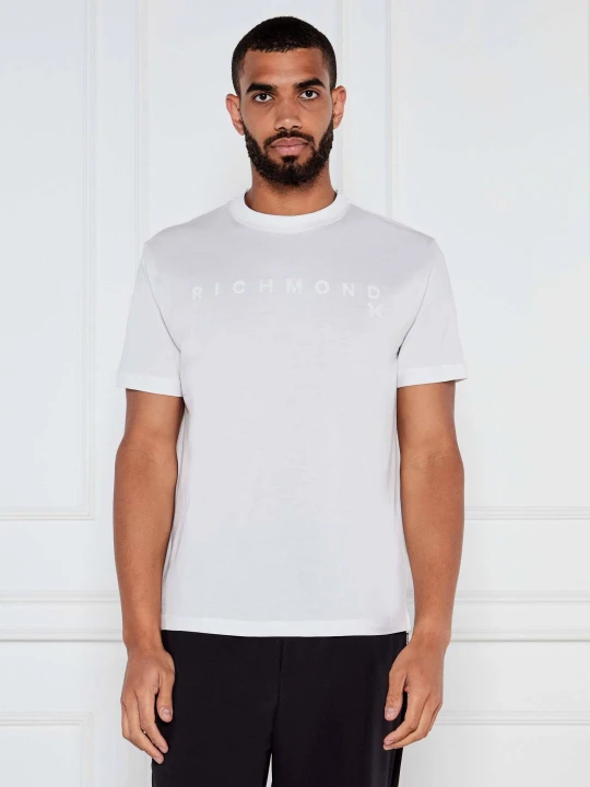 Zdjęcie produktu Richmond X T-shirt PATUM | Regular Fit | pima biały