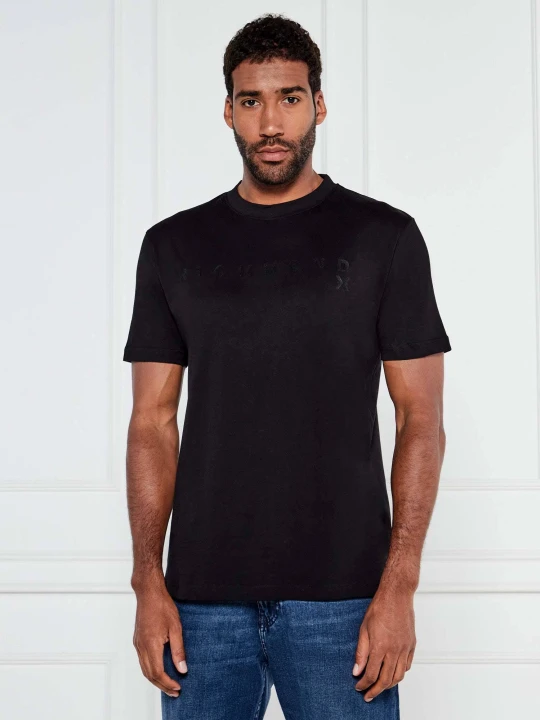 Zdjęcie produktu Richmond X T-shirt PATUM | Regular Fit | pima czarny