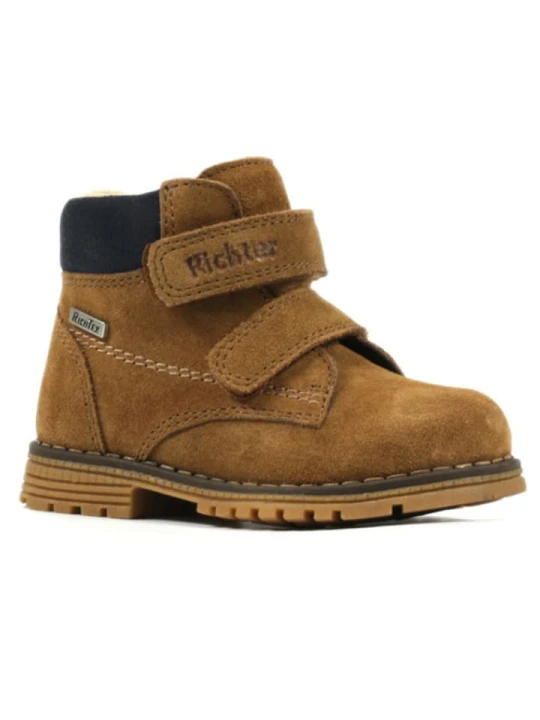 Zdjęcie produktu Richter Shoes Botki w kolorze jasnobrązowym rozmiar: 25