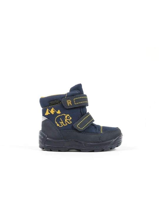 Zdjęcie produktu Richter Shoes Botki zimowe w kolorze złoto-granatowym rozmiar: 22