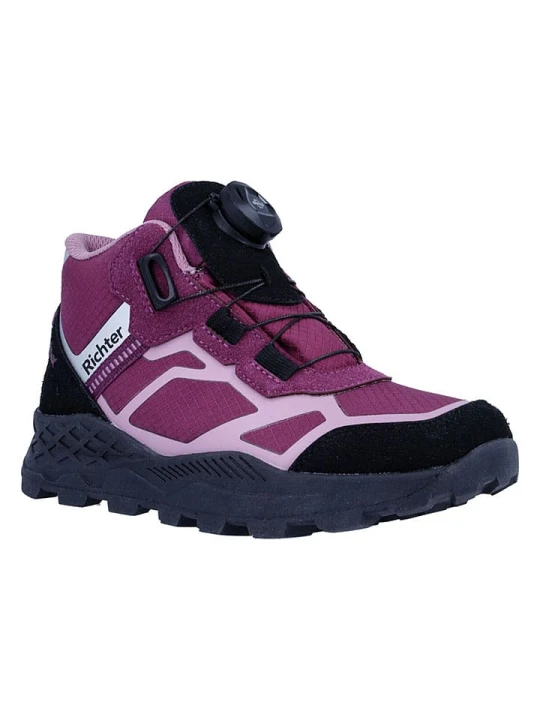 Zdjęcie produktu Richter Shoes Buty turystyczne "Venture" w kolorze fioletowym rozmiar: 38