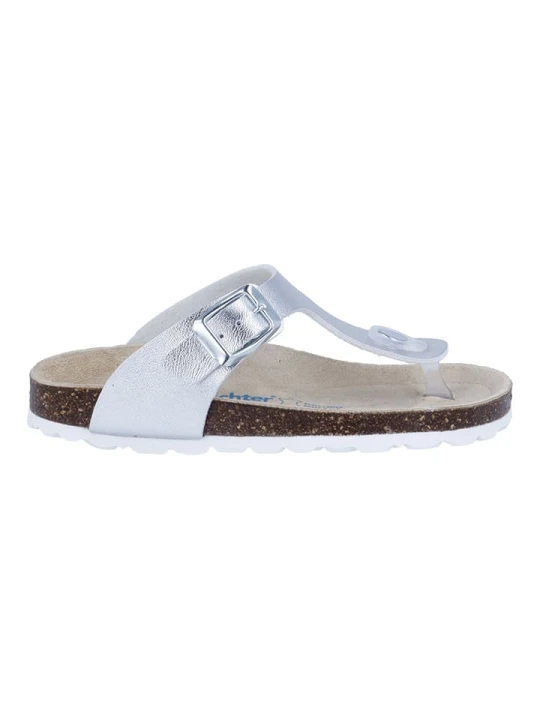 Zdjęcie produktu Richter Shoes Japonki "Bios" w kolorze srebrnym rozmiar: 39