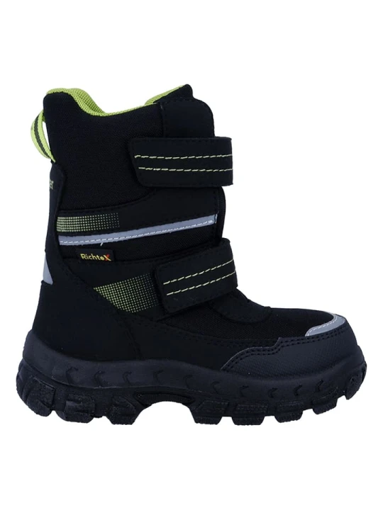 Zdjęcie produktu Richter Shoes Kozaki zimowe "Davos" w kolorze zielono-czarnym rozmiar: 26