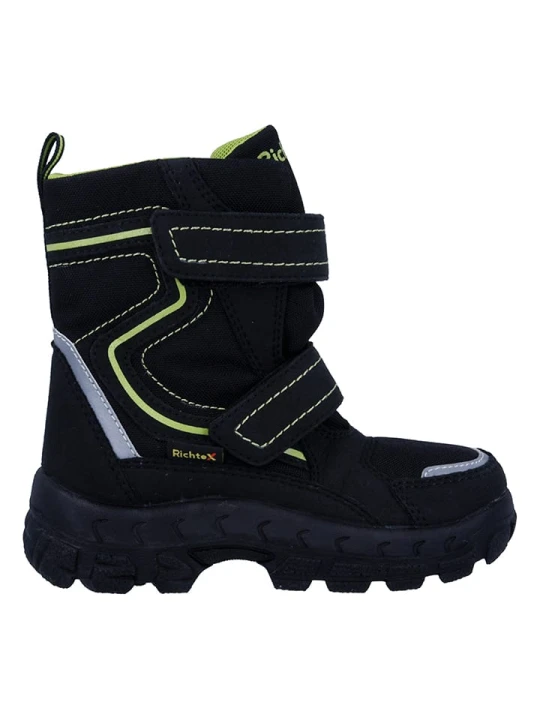 Zdjęcie produktu Richter Shoes Kozaki zimowe "Davos" w kolorze zielono-czarnym rozmiar: 32