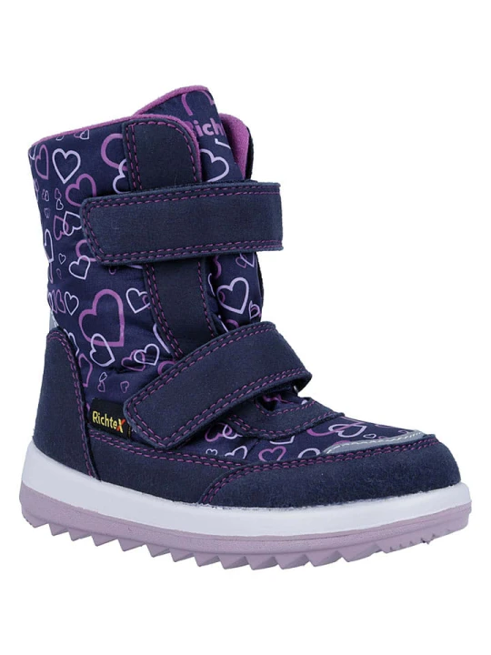 Zdjęcie produktu Richter Shoes Kozaki zimowe "Husky 2.0" w kolorze granatowym rozmiar: 32