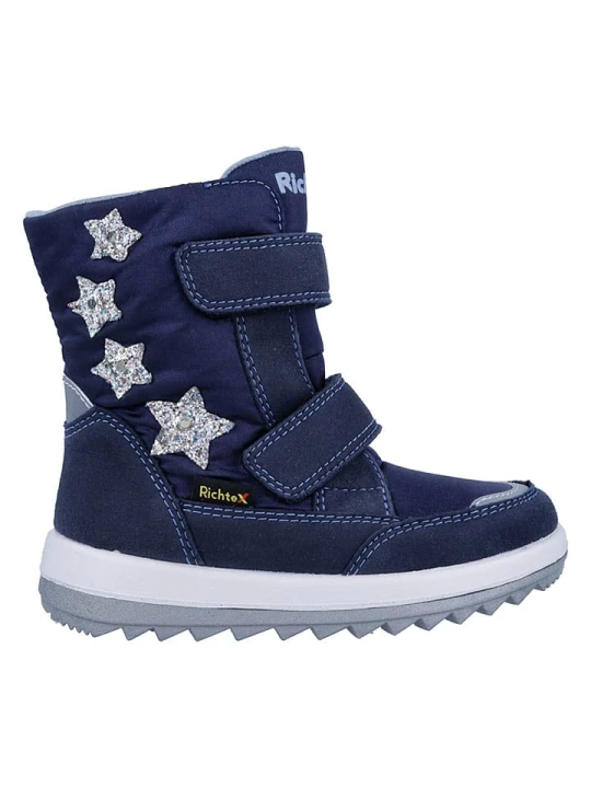 Zdjęcie produktu Richter Shoes Kozaki zimowe "Husky 2.0" w kolorze granatowym rozmiar: 31