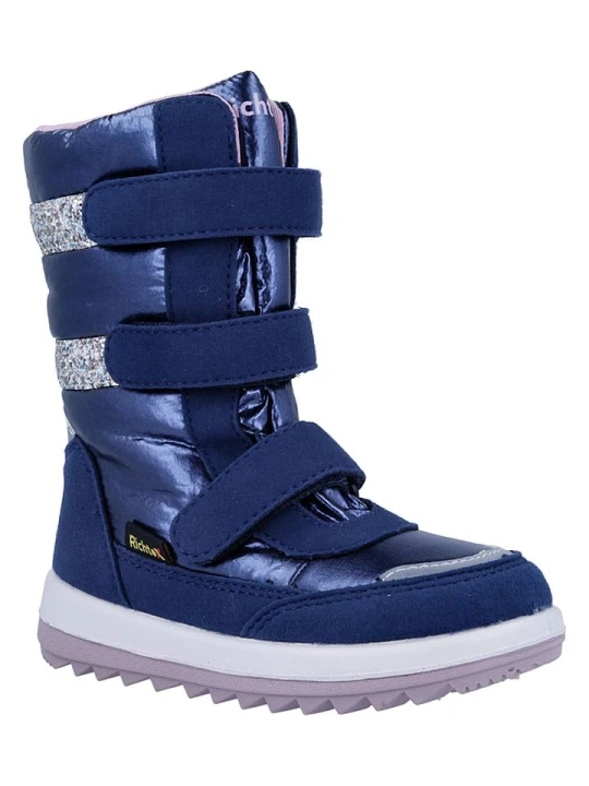Zdjęcie produktu Richter Shoes Kozaki zimowe "Husky 2.0" w kolorze niebieskim rozmiar: 37