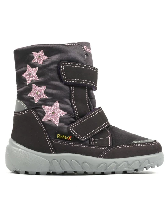 Zdjęcie produktu Richter Shoes Kozaki zimowe "Husky" w kolorze fioletowym rozmiar: 25