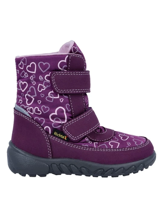 Zdjęcie produktu Richter Shoes Kozaki zimowe "Husky" w kolorze fioletowym rozmiar: 32