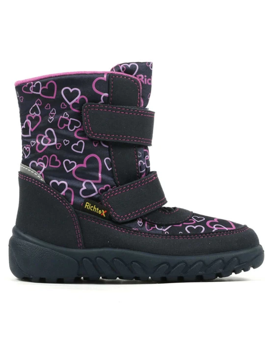 Zdjęcie produktu Richter Shoes Kozaki zimowe "Husky" w kolorze granatowym rozmiar: 33
