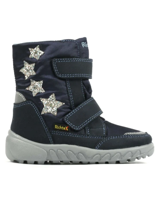 Zdjęcie produktu Richter Shoes Kozaki zimowe "Husky" w kolorze granatowym rozmiar: 25