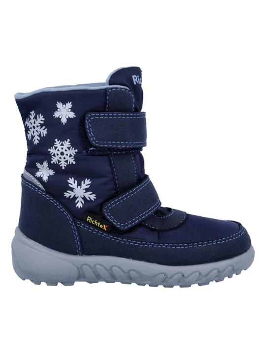 Zdjęcie produktu Richter Shoes Kozaki zimowe "Husky" w kolorze granatowym rozmiar: 34