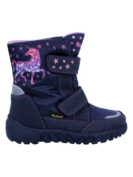 Zdjęcie produktu Richter Shoes Kozaki zimowe "Husky" w kolorze granatowym rozmiar: 35