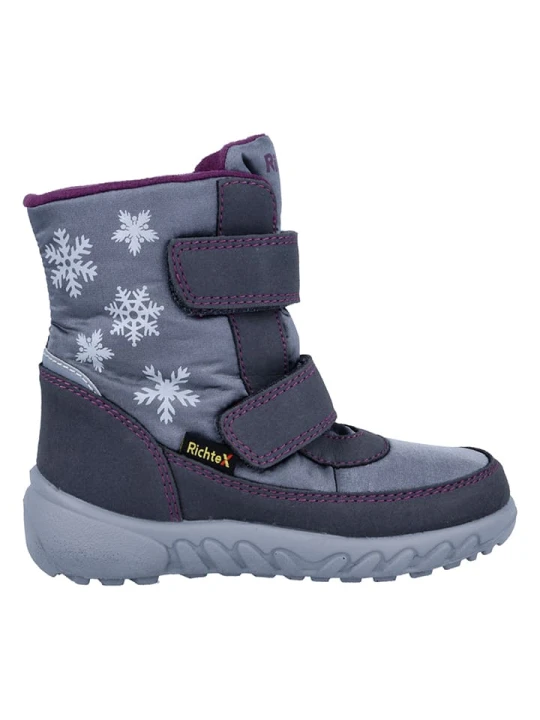 Zdjęcie produktu Richter Shoes Kozaki zimowe "Husky" w kolorze szarym rozmiar: 33