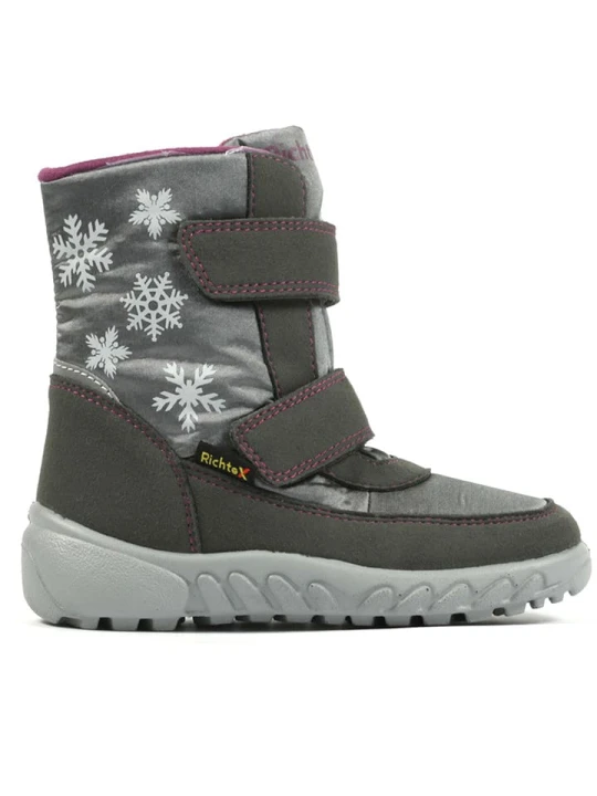 Zdjęcie produktu Richter Shoes Kozaki zimowe "Husky" w kolorze szarym rozmiar: 28