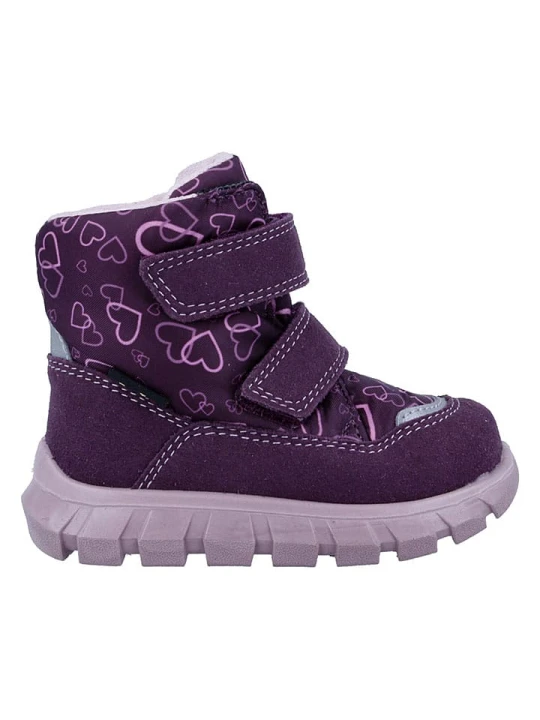 Zdjęcie produktu Richter Shoes Kozaki zimowe "Snow Mini" w kolorze fioletowym rozmiar: 26