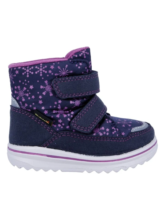Zdjęcie produktu Richter Shoes Kozaki zimowe "Snow" w kolorze granatowo-fioletowym rozmiar: 22